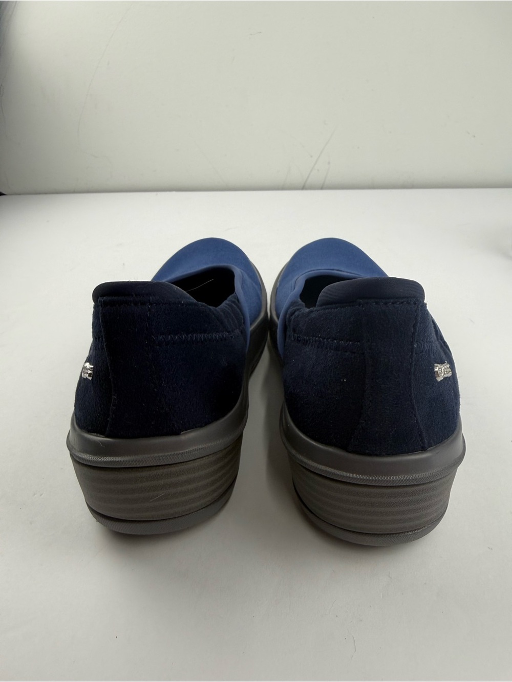 BZees Womens 7 Blue Malibu Skimmer Slip-On Loafers Comfort Shoe - Picture 2 of 6